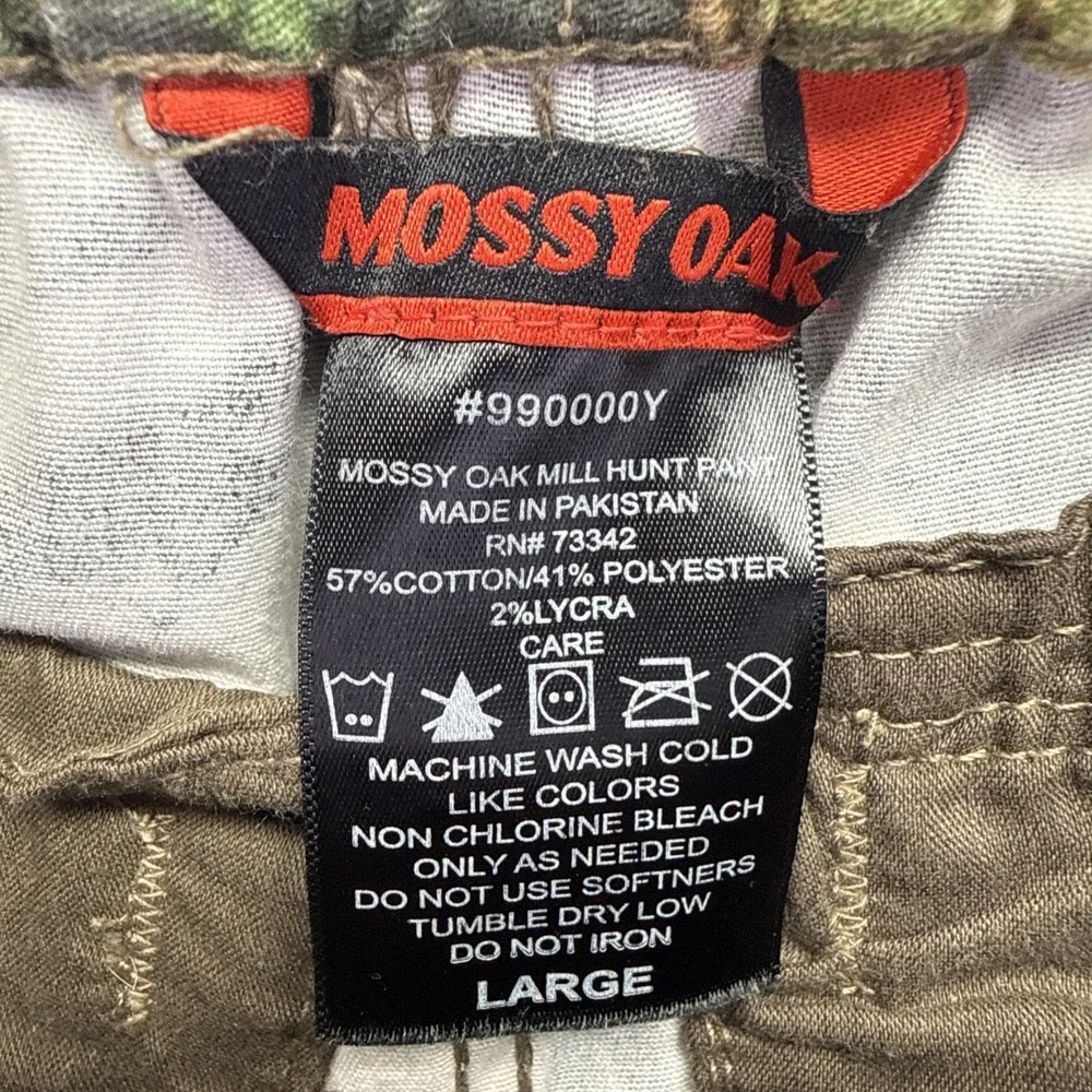 Mossy Oak‎ Boy's Camo Kids Hunting Pants Youth Mill Hunt Size Large 990000Y